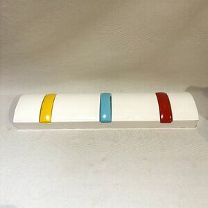 Umbra Flip 3 Wall Hook White Yellow Blue Red Designed by David Quan